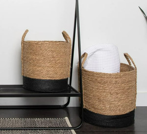 New 100% Eco-Friendly Seagrass <b>Storage</b> <b>Boxes</b> Handmade XL Fruit Baskets Multipurpose <b>Folding</b> Wholesale Laundry Basket - Product Image 5