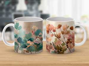 Taza de sublimación de cerámica impresa personalizada de alta calidad Diseño vibrante a todo color Perfecto para los amantes del café, entusiastas del té, - Product Image 2