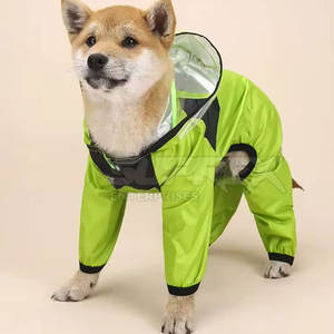 Impermeable para Perros, Chaqueta Impermeable con Capucha para Mascotas, Ligera y Moderna - Product Image 4