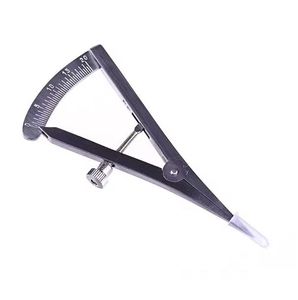 Calibrador Dental de punta recta curvada de 2 piezas, herramienta de medición de tornillo de medición Dental de acero inoxidable - Product Image 5