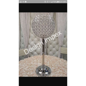 Support de bougie en cristal fait main résistant à la chaleur pour bougies pilier, accessoires de table, articles de décoration de table, prix d'usine - Product Image 1