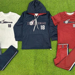 Vente en gros de jersey de baseball en maille de coton personnalisé à rayures, motif sublimé personnalisé de meilleure qualité - Product Image 3