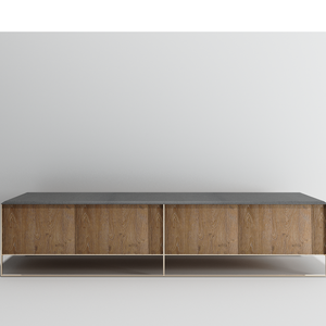 ทีวียืนตู้สำหรับห้องนั่งเล่นห้องกาแฟโต๊ะและทีวีรวมกันควอตซ์หินเทียมด้านบนเวียดนาม - Product Image 1