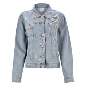 Chaquetas de mezclilla gruesas y cálidas para mujer al mejor precio, venta al por mayor, nueva ropa de invierno a la moda, chaquetas de mezclilla para mujer para niñas - Product Image 5