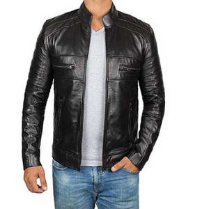 Factory Direct Sale Reasonable Price <b>Men</b> <b>Shearling</b> Leather <b>Jacket</b> / New Arrival Comfortable Fit <b>Men</b> <b>Shearling</b> Leather <b>Jacket</b> - Product Image 1