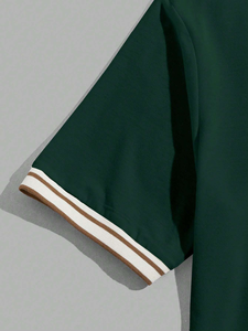 Logo de broderie personnalisé en gros pour T-Shirt 100% coton unisexe solide tricoté imprimé Design pour les hommes - Product Image 4