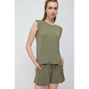 Camiseta Vatka de Manga Larga, Cuello Redondo, Corte Casual, Transpirable, 100% Modal, Disponible para la Temporada de Verano, Tallas XS, XXS, XL - Product Image 4