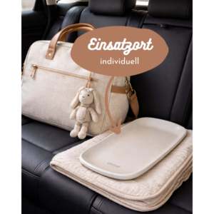 Cambiador Portátil de PU, Colchoneta Suave para Viajes con Bebés - Product Image 5