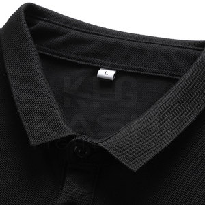 Camisas de Punto Sólido Hechas en Fábrica para Hombre, Manga Corta con un Look Moderno y Elegante, Tejido Transpirable para un Uso Duradero - Product Image 2