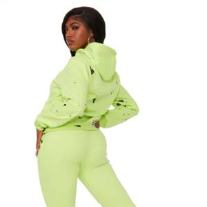 Survêtement empilé respirant pour femmes-Tissu confortable parfait pour les vêtements décontractés et les entraînements - Product Image 4