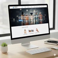 Perfume Online Store Desarrollo de sitios web Expertos web de confianza que ofrecen plataformas de comercio electrónico asequibles y creativas