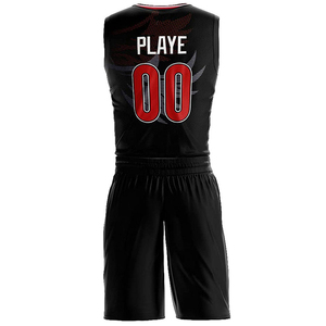 Uniformes de Baloncesto de Último Diseño, 100% Poliéster, Suaves y Cómodos, Nuevo Estilo Unisex - Product Image 2