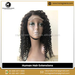 Experts in Selling Raw Unprocessed Outstanding Quality Virgin Hair Deep Curly 4x4 Closure Human Hair Extension <b>Wigs</b> for Bulk - Product Image 2