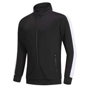 Men's Plus Size Zip-Up Sportswear Sweatsuit <b>Set</b> Wholesale Custom Logo Embroidery Jogging Tracksuit for Winter - Product Image 4