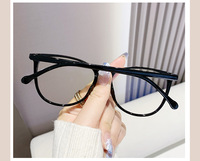 Gafas ultraligeras transparentes anti luz azul, diseño de montura a la moda, adecuadas para adolescentes, hombres, mujeres, estudiantes miopes