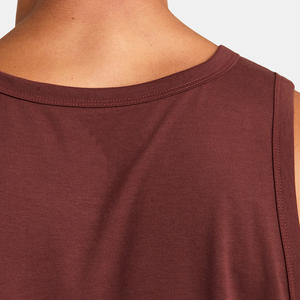 Camisetas sin mangas informales de talla grande para hombre de calidad superior Diseño de punto transpirable con decoración bordada Ideal para atletas - Product Image 4