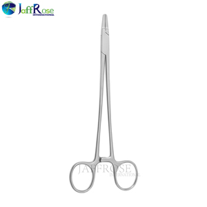 Portaagujas Delicado de Acero Inoxidable Alemán Tc Ryder con Insertos de Carburo de Tungsteno, Portaagujas para Microagujas/Suturas - Product Image 4