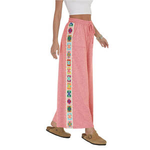 Pantalones Deportivos Bordados con Logotipo Personalizado para Mujer, con Textura Suave y Estilo Moderno - Product Image 1