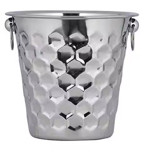 ถังแช่ไวน์อลูมิเนียมเคลือบทองทรงกลมจากอินเดียอุปกรณ์สำหรับเครื่องดื่มและบาร์ - Product Image 6