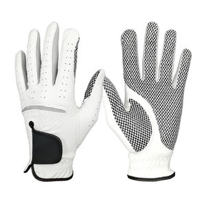 Gants de Golf à Logo personnalisé pour hommes, gaucher doux en cuir cabretta Premium en maximisant l'usure - Product Image 1
