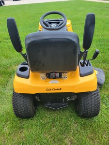 Cortacésped Cub Cadet LX42 de 190 CC, 4 tiempos, a gasolina, autopropulsado, con cuchilla rotativa, de calidad profesional, amarillo y negro - Product Image 6
