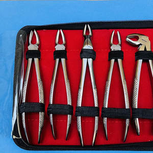 Ensemble de pinces dentaires avancées pour outils de précision d'extraction dentaire pour usage clinique et chirurgical Ensemble d'instruments chirurgicaux dentaires - Product Image 6