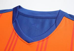 Maillot de football à col rond et manches courtes, uniforme de football, logo personnalisé, maillot de football d'équipe, qualité supérieure, uniforme de football - Product Image 2