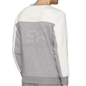 New Design Best Split Color <b>Plain</b> <b>Sweatshirts</b> Low MOQ Split Color <b>Plain</b> <b>Sweatshirts</b> At Wholesale Price Made In Pakistan - Product Image 3