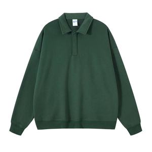 Moda del fabricante Ropa de calle Sudaderas con capucha y pulóver para hombre Diseño de cuello y cremallera 100% Algodón puro - Product Image 6