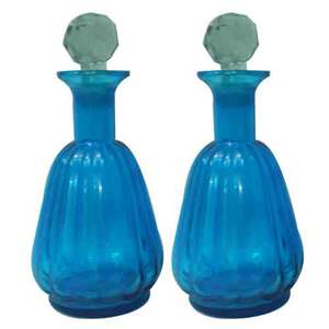 Bouteille en verre de style unique emballage de parfum organisateur de magasin de cosmétiques bouteille de parfum stockage d'huile capillaire bouteille en verre décorative - Product Image 5