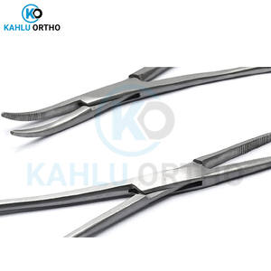 Stainless Steel Hemostatic Surgical Forceps Tool Hemostat Locking Clamps Forceps <b>Pliers</b> by KAHLU ORTHOPEDIC - Product Image 4