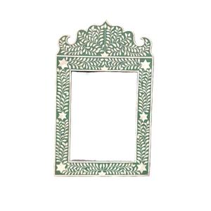 กรอบรูปภาพรูปทรงธรรมชาติ ทำมือ ประดับมุกแท้ ดีไซน์ทันสมัย เป็นมิตรกับสิ่งแวดล้อม ขนาดสั่งทำได้ พร้อมโลโก้และลวดลายดอกไม้ สำหรับตกแต่งห้องนั่งเล่น - Product Image 2