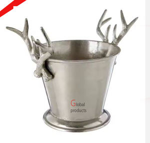 New Look Custom Vintage Design Aluminio Metal Botella de vino Cubo de hielo para Bar Party - Product Image 3