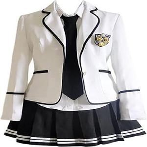 School Uniform Girls Wholesale Breathable Cotton Polyester School Dress Set Durable School Wear Supplier - Product Image 4