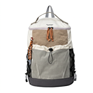 Kuxuan Nylon <b>Backpack</b> 20-37L Mesh Pockets Zipper Closure Lightweight Outdoor Softback Unisex Hiking Bag - Product Image 1