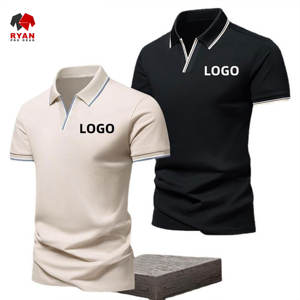 Camisetas Polo Personalizadas Ryan Pro Gear para Hombre con Logotipo Personalizado, Tela Transpirable, Diseño OEM - Product Image 1