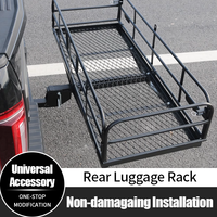 Panier de transport de cargaison pliable en fer de haute qualité étagère pliante porte-bagages arrière pour voiture SUV
