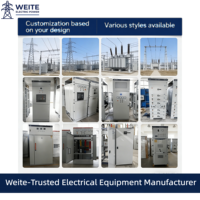 Quadro de Distribuição de Baixa Tensão GGD3-12 com Classificação IP54, Equipamento Confiável para Distribuição de Energia, Fácil Manutenção, Vendas Diretas de Fábrica