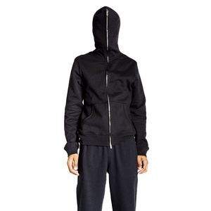 Vendedor al por mayor Zip up Hoodies Hombres Fleece Heavyweight Custom Logo Blank Full Face Zip up Hoodie para hombres - Product Image 4