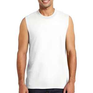 Camiseta sin Mangas Personalizada de Fábrica con Logotipo para Hombre, Camiseta Deportiva de Algodón, Chaleco sin Mangas para Gimnasio, Fitness, Verano - Product Image 4
