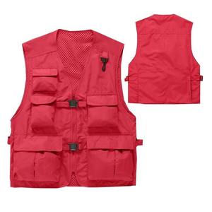 Chaleco DE SEGURIDAD multibolsillos para hombre para actividades al aire libre para escalada, pesca, senderismo, periodista, fotografía, Camping - Product Image 1