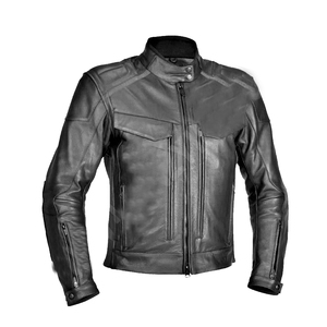 Dernier style de veste en cuir pour hommes coupe-vent en gros Meilleures ventes Veste en cuir pour hommes imperméable Meilleure vente Veste respirante - Product Image 1
