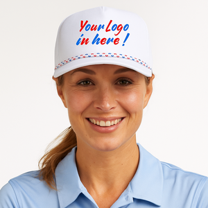 High Quality 5 Panel Custom Logo 3D Embroidery Sports Hat Gorras Laser Cut Hole Golf <b>Waterproof</b> Polyester Baseball <b>Cap</b> With Rope - Product Image 5