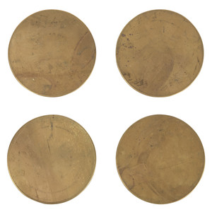 Sous-verre en métal élégant pour boissons et thé Accessoire de décoration de table durable disponible au prix de gros - Product Image 4