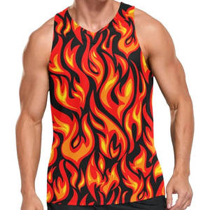 เสื้อกล้ามโพลีเอสเตอร์/ ผ้าฝ้ายขนาดใหญ่พิเศษสำหรับผู้ชายเสื้อออกกำลังกายเล่นฟิตเนสใส่ได้ทั้งชายและหญิงระบายอากาศได้ดีโลโก้ตามสั่ง - Product Image 2