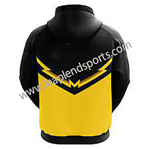 Sweat à capuche Boxy de luxe unisexe de haute qualité 100% coton éponge française sweats à capuche courts personnalisés et surdimensionnés pour l'hiver - Product Image 2