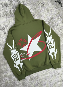 Sudadera con Capucha Gris Carbón de Alta Densidad, Personalizada con Logotipo, Unisex, Estilo Urbano, Corte Regular, 400GSM, para Invierno - Product Image 5