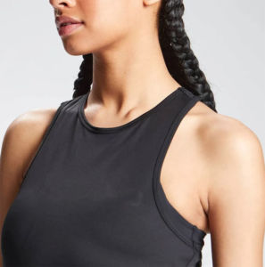 Camiseta sin Mangas de Alta Calidad para Mujer, 100% Algodón, Transpirable, de Secado Rápido, para Gimnasio - Product Image 4