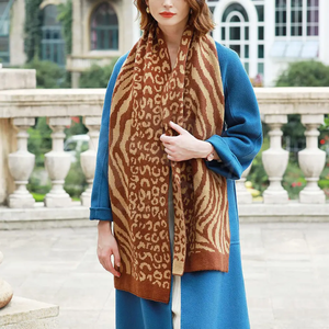 Automne hiver mode Style longue écharpe silencieux élégant imprimé cachemire écharpe pour les femmes - Product Image 2