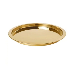 Plat en métal embossé artisanal, parfait pour les repas traditionnels, les pooja thali, les occasions festives ou les cadeaux - Product Image 5